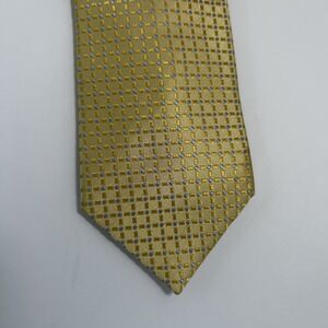 Claiborne Men's 100% Silk Tie Handmade 59x3.75